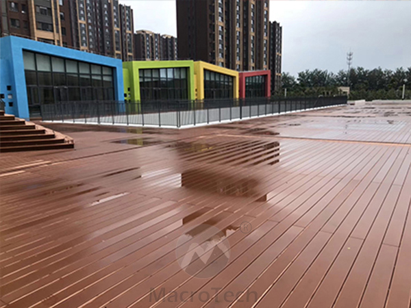 防水木塑地板的使用效果很好